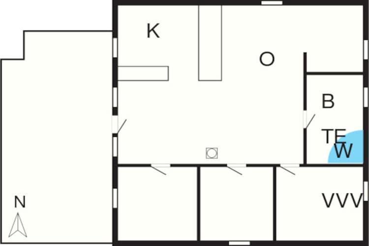 Three-Bedroom Holiday Home In Thisted 4 Norre Vorupor Exterior foto